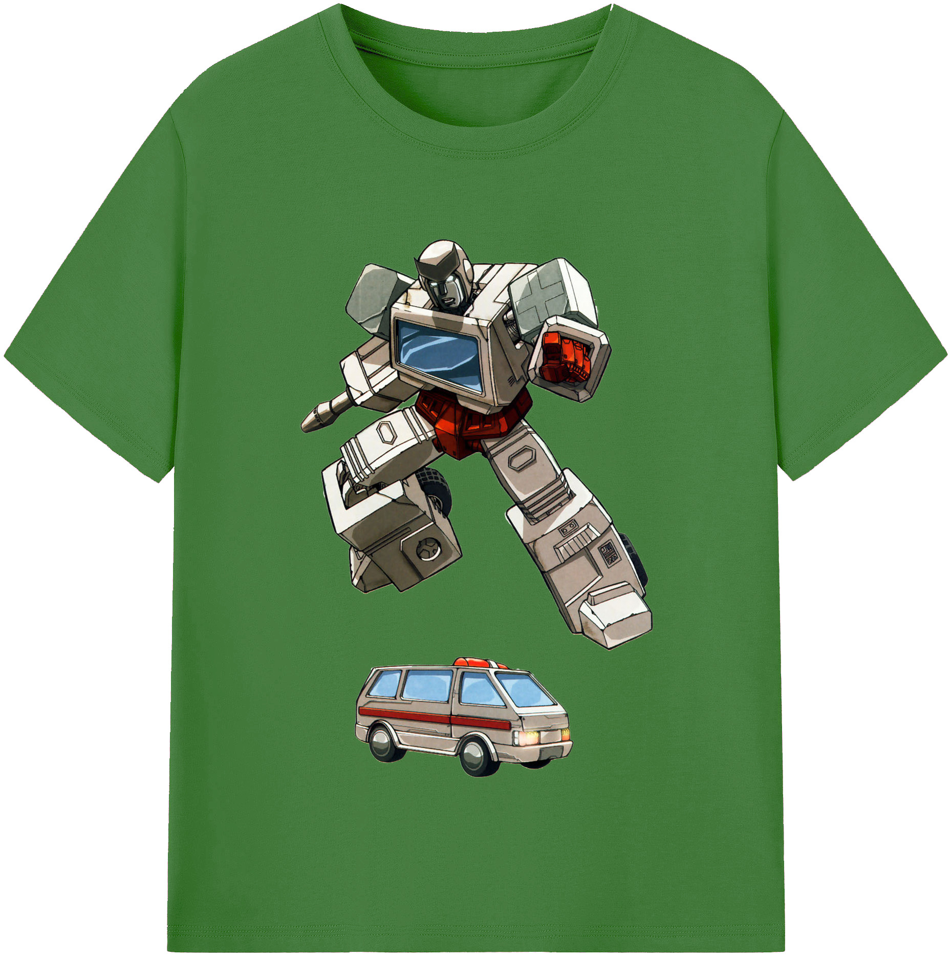 （画像用）  レディースカジュアルプリントTシャツ（綿100％）